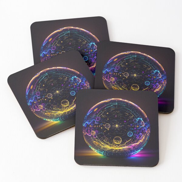 Item preview, Neon Light Floating Sphere! designed and sold by seunghus.