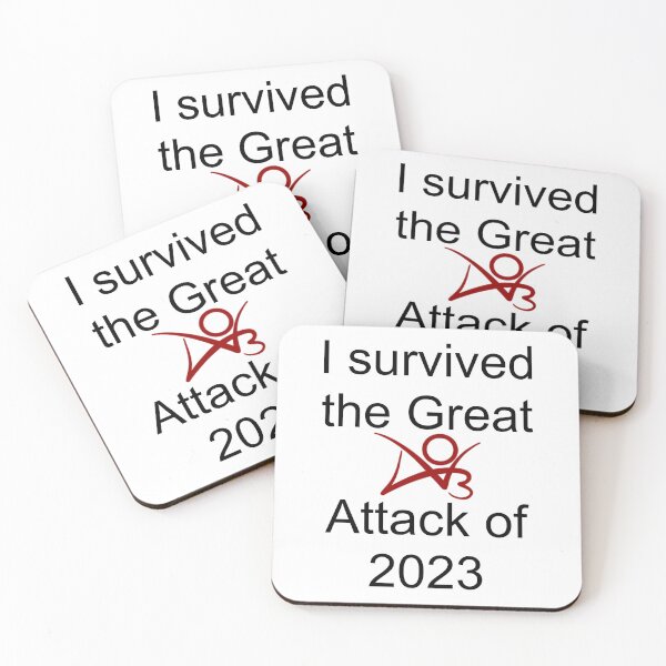 Artikelvorschau, Ich habe den großen Ao3-Angriff von 2023 überlebt entworfen und verkauft von Soph's Studio.