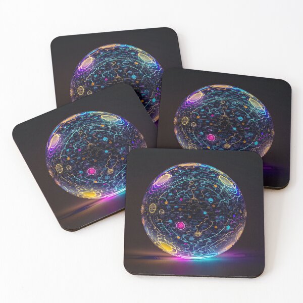 Item preview, Neon Light Floating Sphere! designed and sold by seunghus.