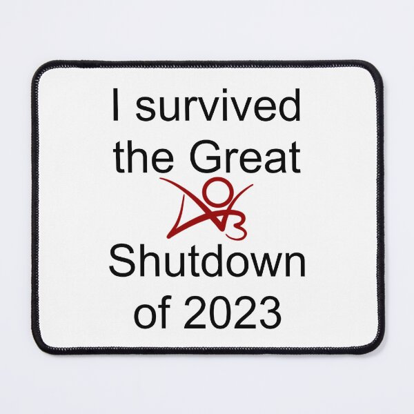 Artikelvorschau, Ich habe den großen ao3-Shutdown von 2023 überstanden entworfen und verkauft von Soph's Studio.