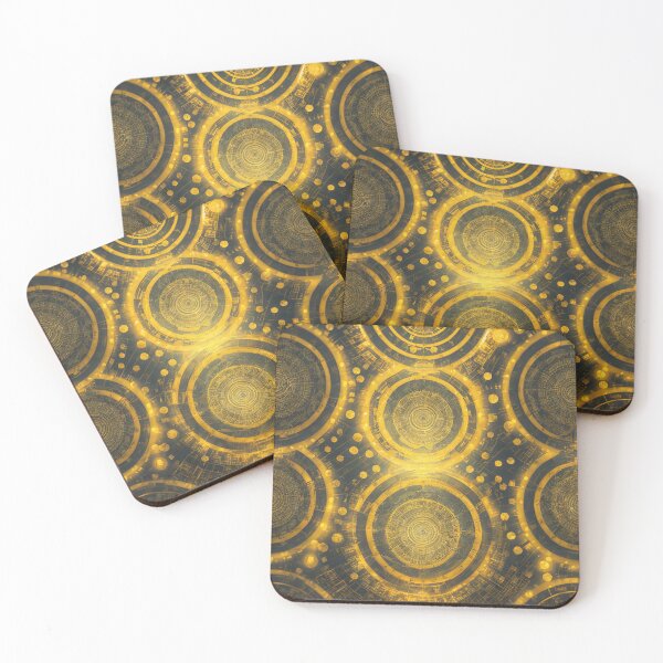 Item preview, Yellow Color Symmetric Pattern Circle! designed and sold by seunghus.