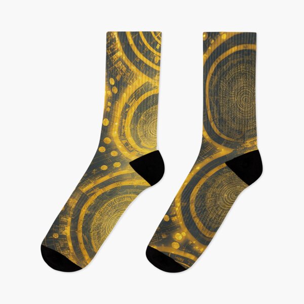 Item preview, Yellow Color Symmetric Pattern Circle! designed and sold by seunghus.