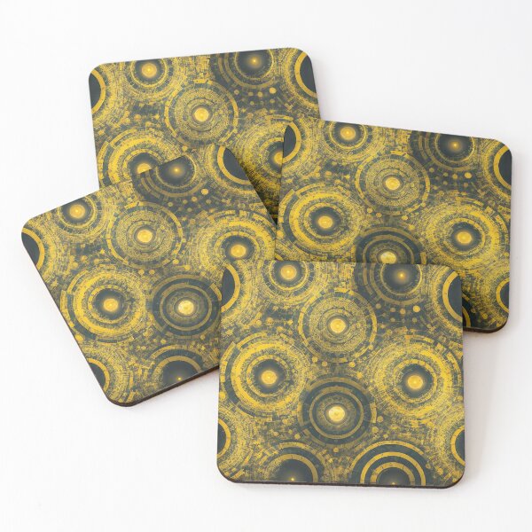 Item preview, Yellow Color Symmetric Pattern Circle! designed and sold by seunghus.