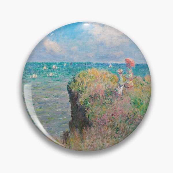 Item preview, Cliff Walk at Pourville designed and sold by fleurdesignart.