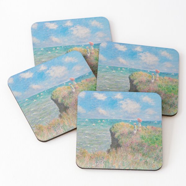 Item preview, Cliff Walk at Pourville designed and sold by fleurdesignart.