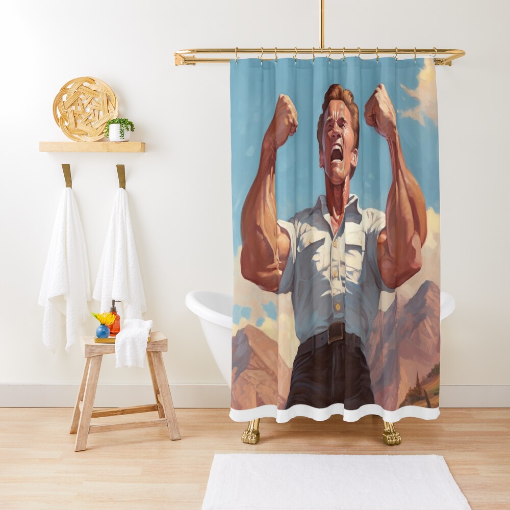 Disover Arnold  | Shower Curtain
