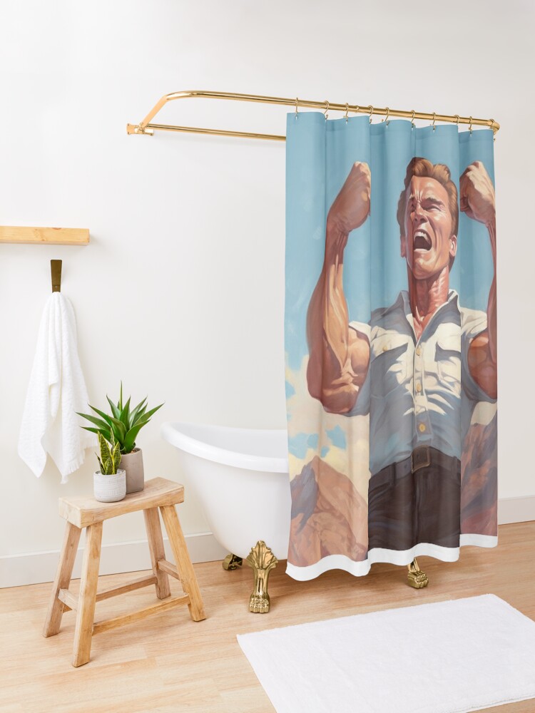 Disover Arnold  | Shower Curtain
