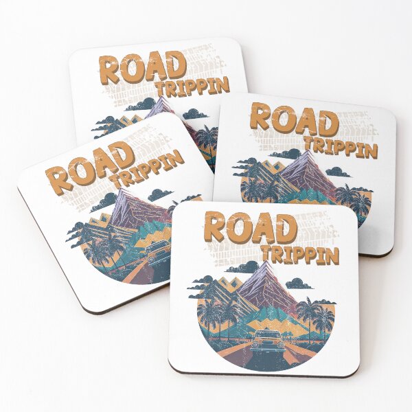 Item preview, Road trippin , Outdoor , good vibes designed and sold by TheBlackCircle.