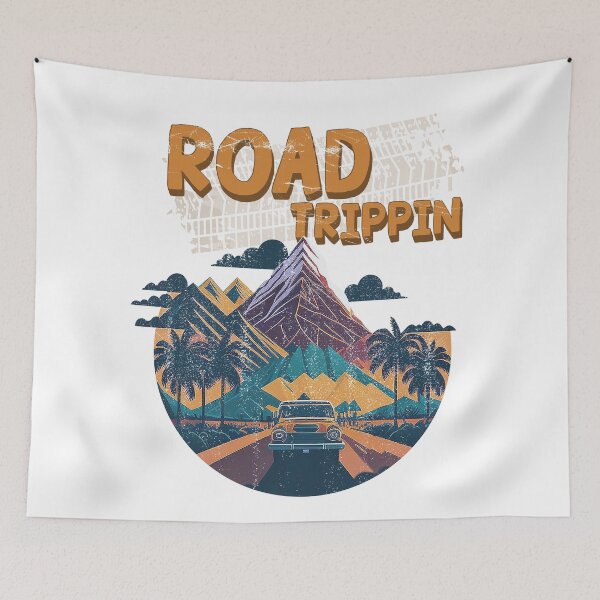 Item preview, Road trippin , Outdoor , good vibes designed and sold by TheBlackCircle.