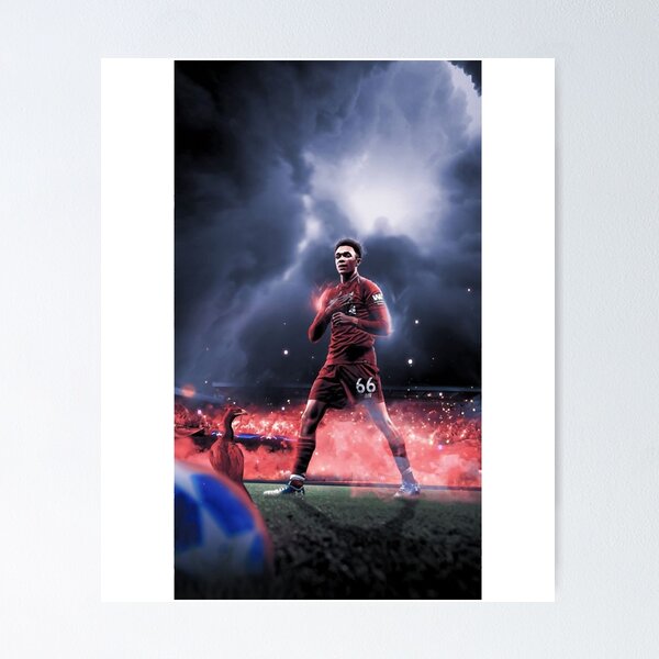 Quadro decorativo Emoldurado Trent Alexander Jogador Liverpool