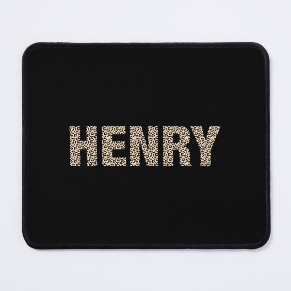 Item preview, Henry name leopard pattern my name is Henry gift birthday holiday anniversary Inspiration Joy Mood F designed and sold by aea-nneitner.