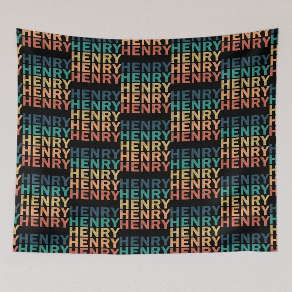 Item preview, Henry Name T - Henry Vintage Retro Name Gift Item Tee designed and sold by aea-nneitner.