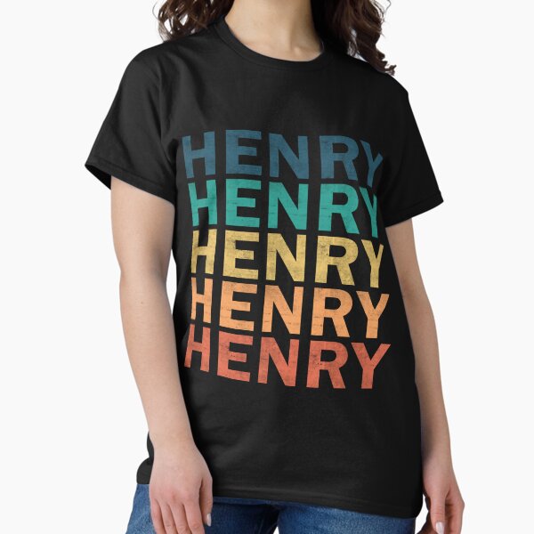 Item preview, Henry Name T - Henry Vintage Retro Name Gift Item Tee designed and sold by aea-nneitner.