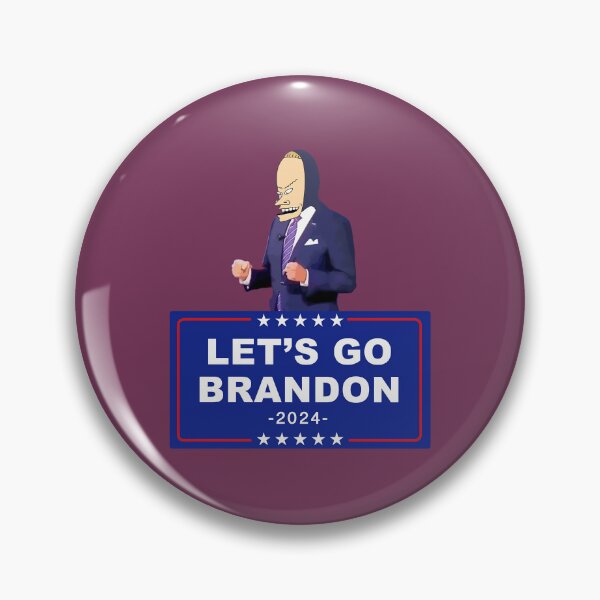 Item preview, Let's Go Brandon - Funny Joe Biden Cornholio - Bare Shelves Biden   	 designed and sold by jiijwsui94.