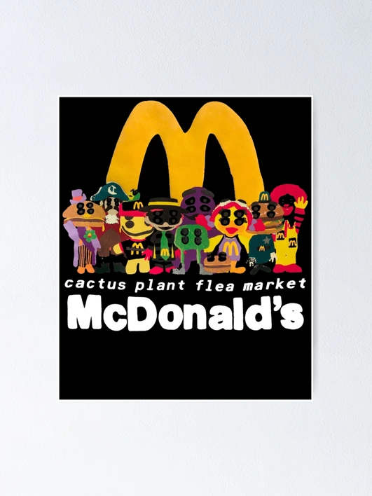 cactus plant flea marketマクドナルド フライヤー 10月3日海外発売開始【Cactus Plant Flea Market x McDonald's