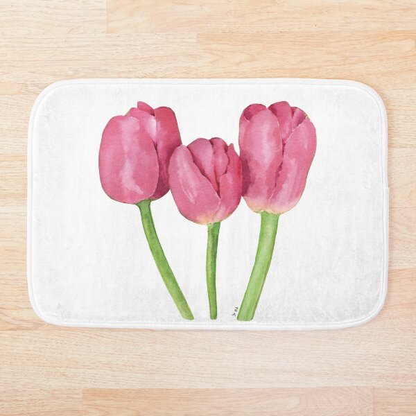 Item preview, Beautiful Pink Tulips Painting Design designed and sold by Heezel.