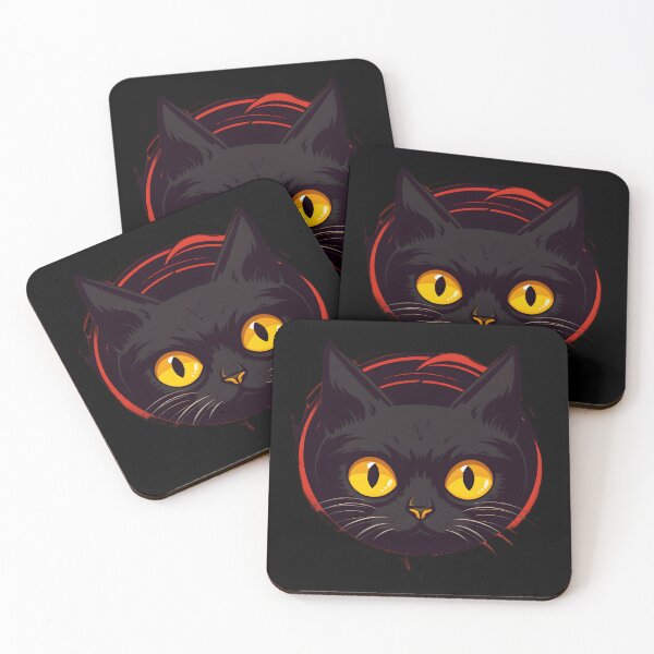 Item preview, Curious Black Cat designed and sold by SoreStore.
