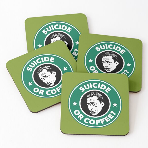 Item preview, Albert Camus - Suicide Or Coffee   	 designed and sold by bmfquupgz23.