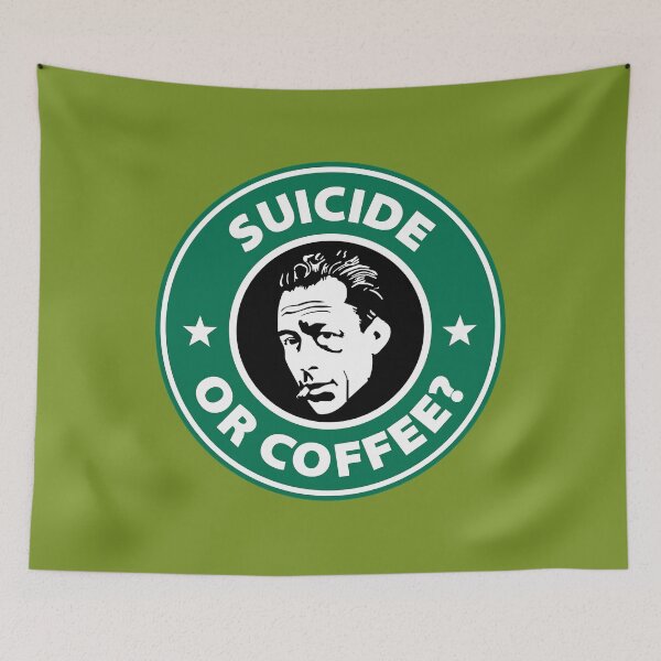 Item preview, Albert Camus - Suicide Or Coffee   	 designed and sold by bmfquupgz23.