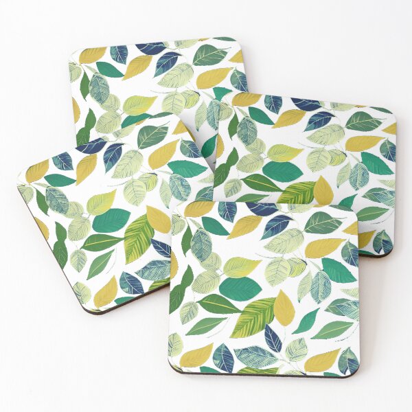 Item preview, Green Leaves Pattern. designed and sold by Giulivo Store Graphic.