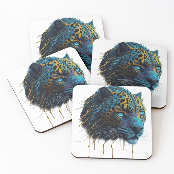 Item preview, leopard head splash art designed and sold by TTR3.
