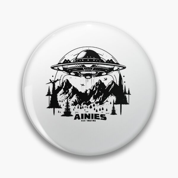 Artikelvorschau, AINIES ALLE THITNS UFO mit Alien entworfen und verkauft von MeandVResin.