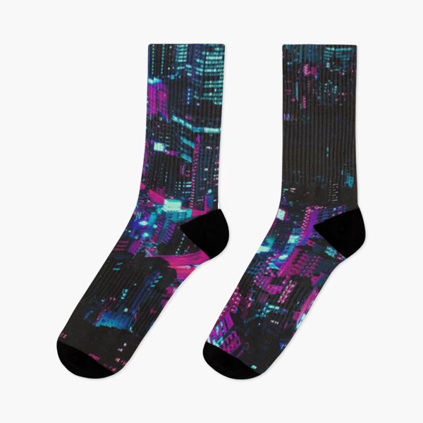 Item preview, Cyberpunk Vaporwave City designed and sold by martenallenaz.
