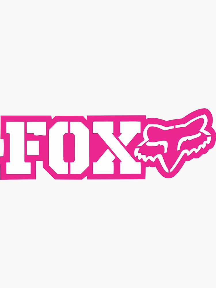 Pink Fox Racing  Fox racing, Fox racing logo, Fox logo