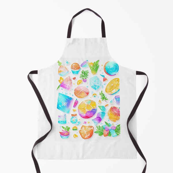 Item preview, Abstract Colorful orange pieces summer element seamless pattern designed and sold by Jayjaynaenae.