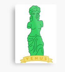 The Simpsons - Gummy Venus Metal Print