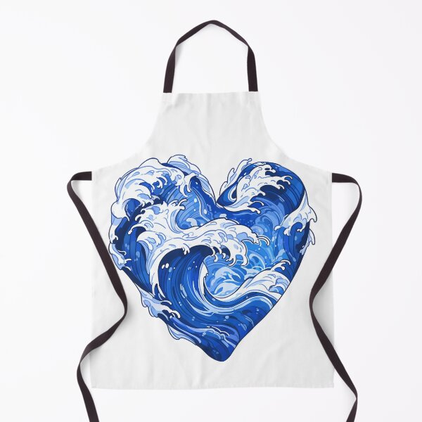 Item preview, A Cute Heart Full of Love to Summer Ocean Waves designed and sold by CozyKawaiiArt.