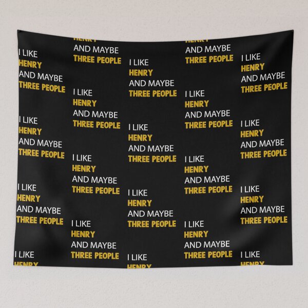 Item preview, Henry I Like Henry And Maybe Three People designed and sold by aza-ruserhart.