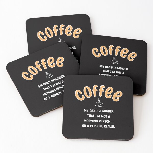 Item preview, Coffee - Not a Morning Person designed and sold by On The Rise Designs.