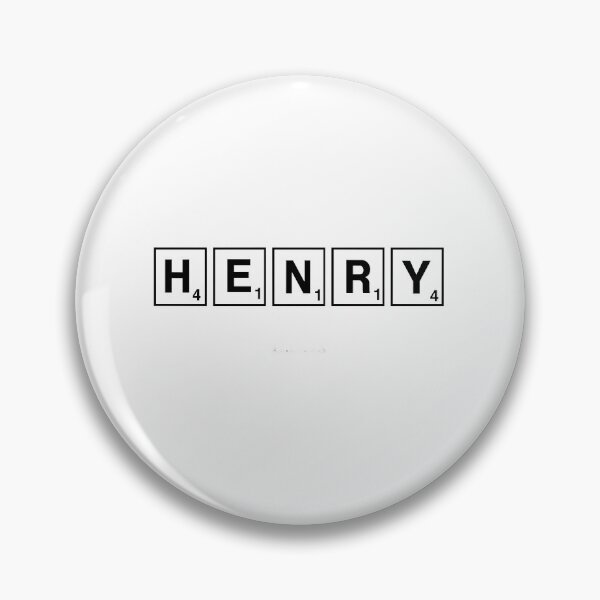 Item preview, Henry Scrabble Name, Henry Name Label designed and sold by aza-ruserhart.