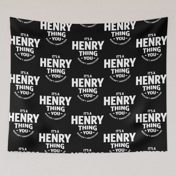 Item preview, It_s a Henry Thing Funny Birthday Name designed and sold by aza-ruserhart.