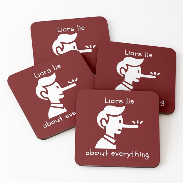 Item preview, Liars lie about everything Fitted  designed and sold by Rumiredwin.