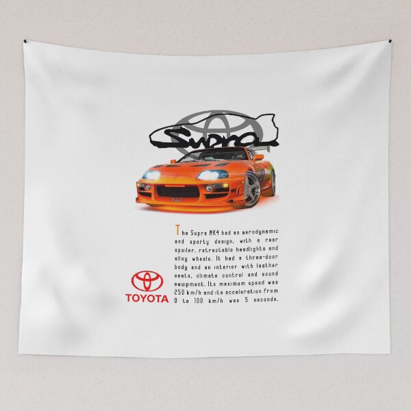 Item preview, Toyota Supra mk4 - YourFriendlyCarGuy designed and sold by FriendlyCarGuy.