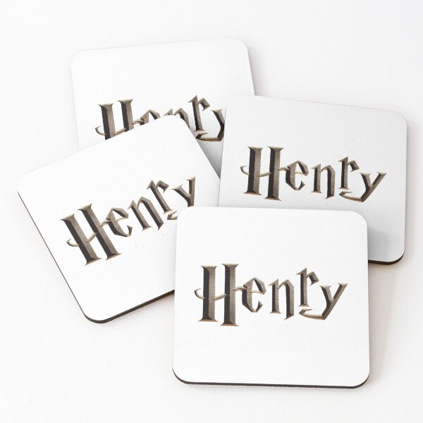 Item preview, Henry Name - Wizard Nametag, Henry Name Label designed and sold by aza-ruserhart.