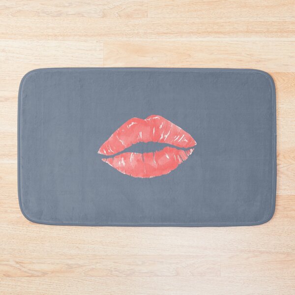 Item preview, Pink and Black Lipstick Stain Pattern designed and sold by Rumiredwin.