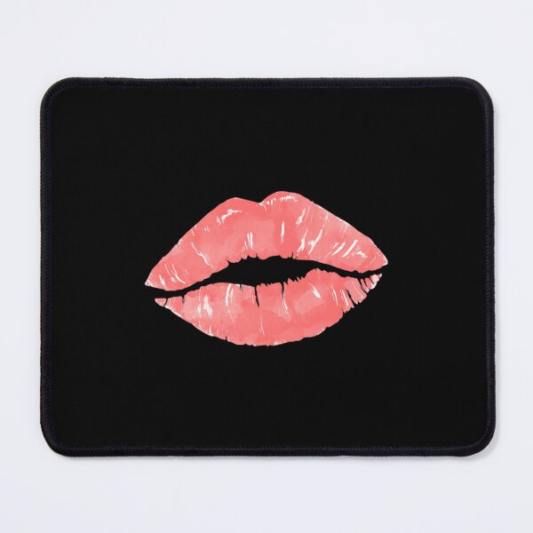 Item preview, Pink and Black Lipstick Stain Pattern designed and sold by Rumiredwin.