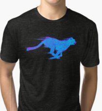 OUTRUN CHEETAH Tri-blend T-Shirt