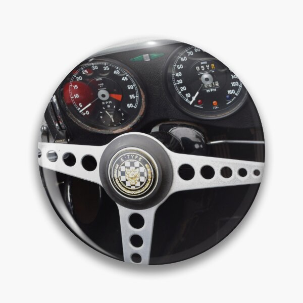 Item preview, E Type Jag, cockpit. designed and sold by JonDelorme.