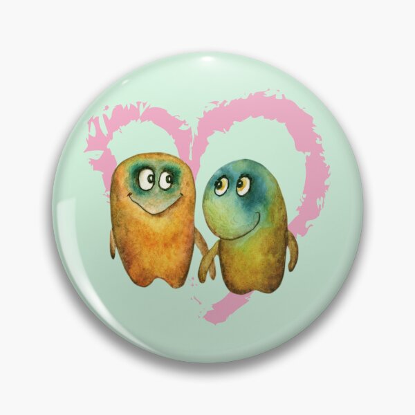 Artikelvorschau, Kaulquappenpaar Forever Frog entworfen und verkauft von GaemGlomDesign.