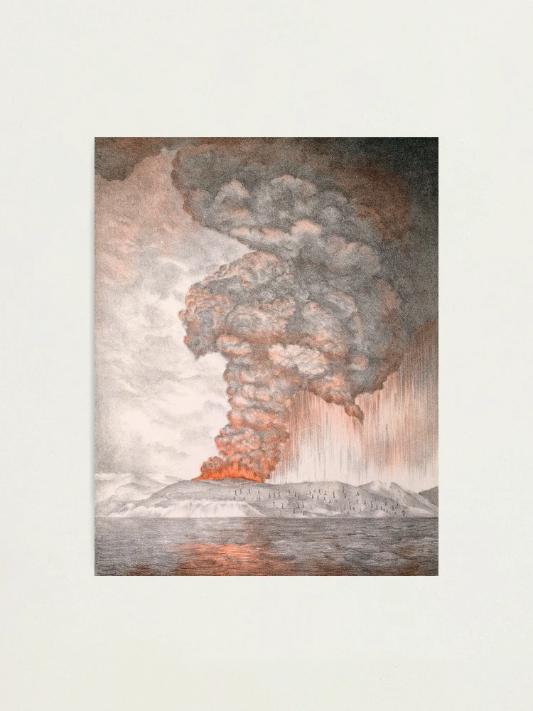 Krakatoa Volcano Eruption 1883