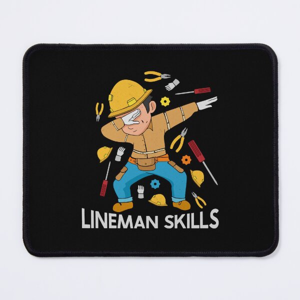 Item preview, Dabbing Lineman Skills Gift Father Men Lineman designed and sold by DSWShirts.