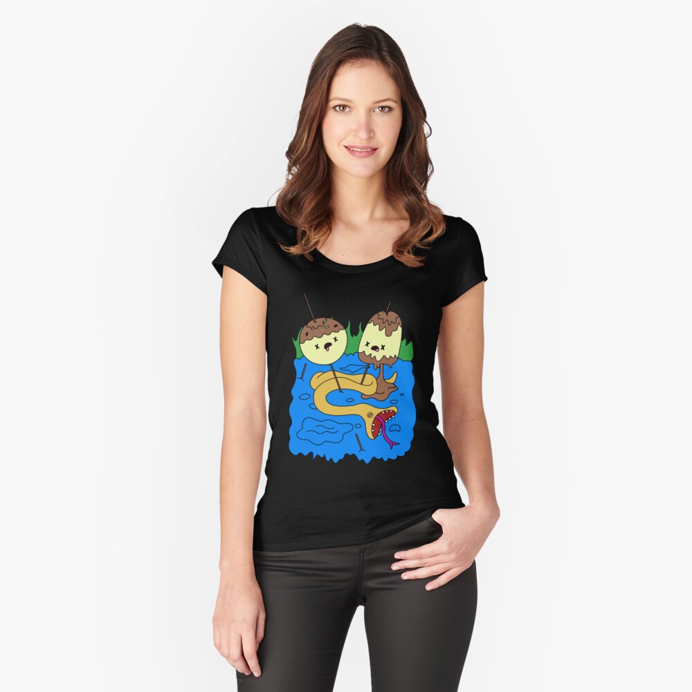 Item preview, Tailliertes Rundhals-Shirt designed and sold by JayBecke13.