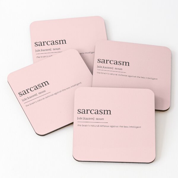 Item preview, Sarcasm meaning designed and sold by designbyangelic.