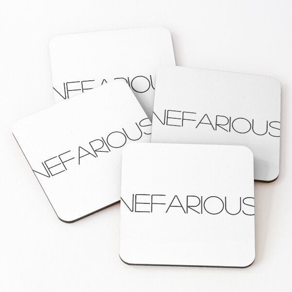 Item preview, A NEFARIOUS logo for any item including t-shirts, caps + hoodies etc. designed and sold by HINKYPUNK-UK.