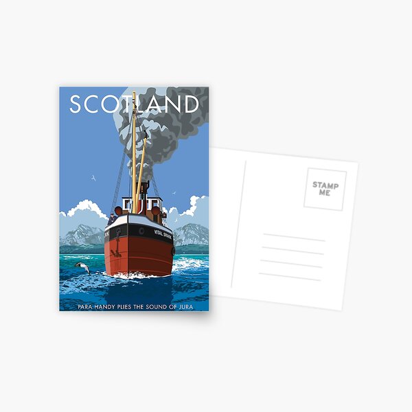 Item preview, Scotland, Para Handy plies the Sound of Jura designed and sold by smillership.