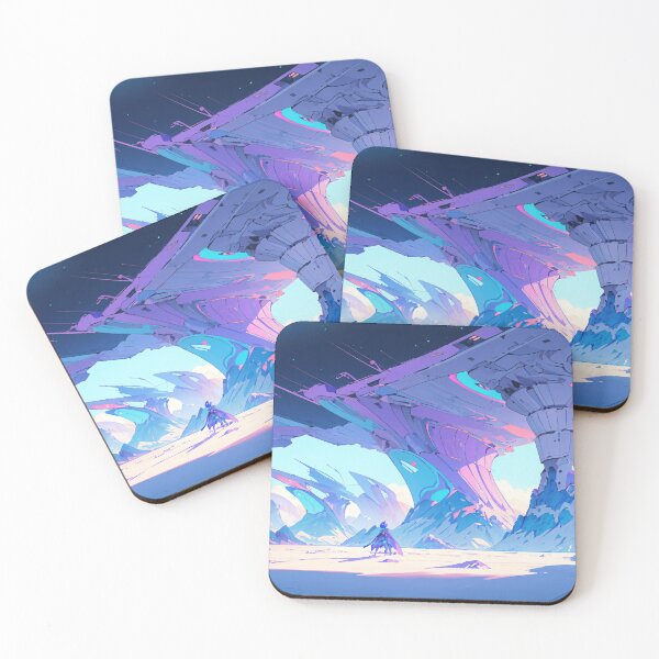 Item preview, Sci fi landscape designed and sold by CerresVictoria.